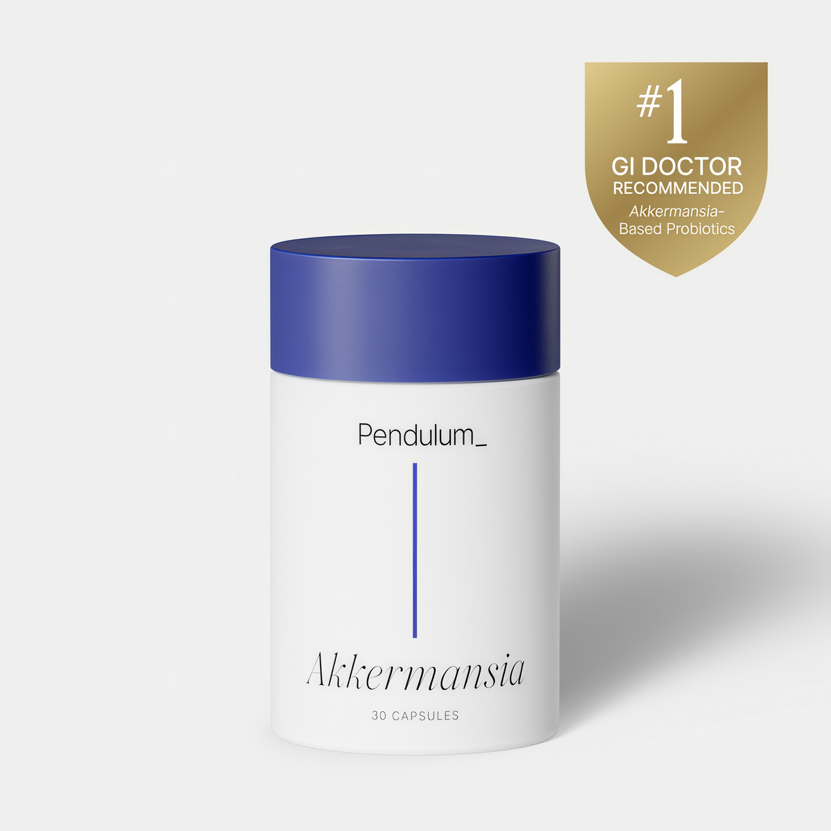 Pendulum Akkermansia Probiotic with Prebiotic Fiber 30 Capsules